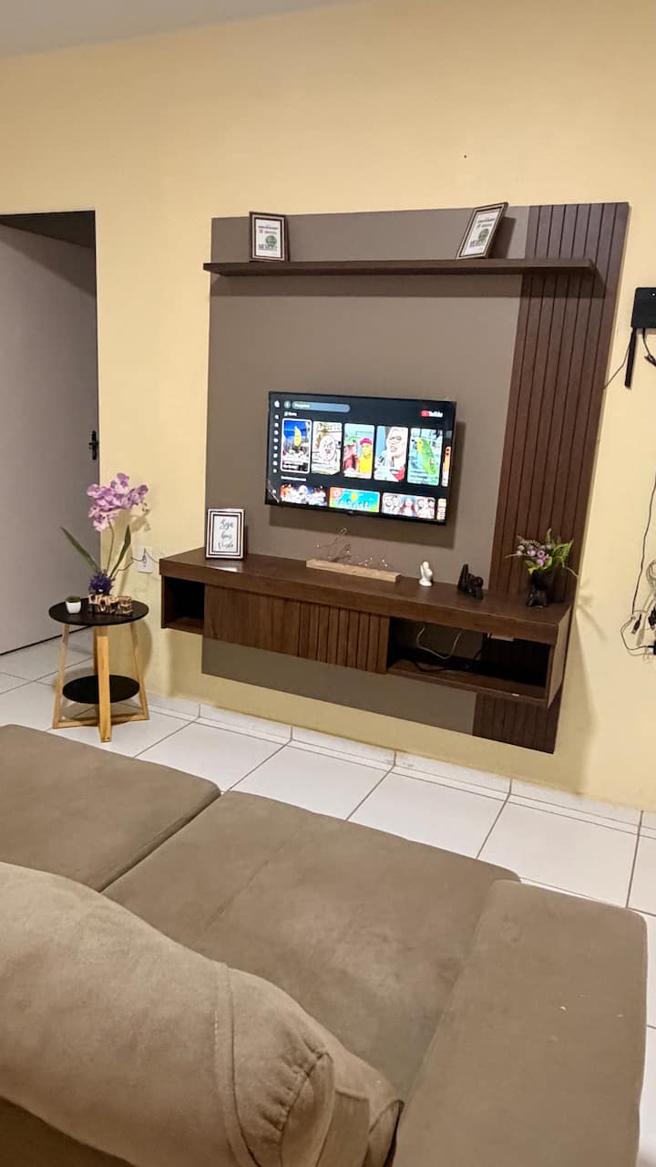 Casa Cariri Mobiliada Completa Com 3 Quartos - Juazeiro do Norte