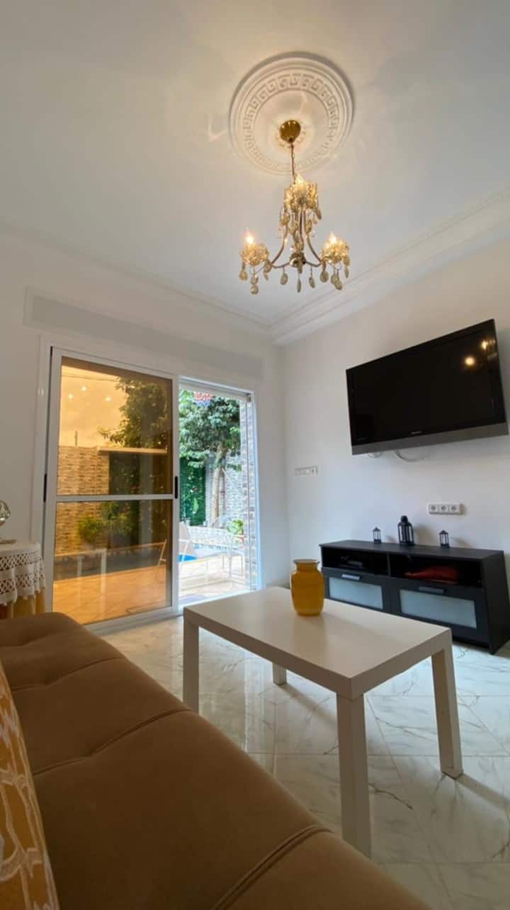 Relaxing Amsa Retreat Quiet Area With Private Pool - Tetouan
