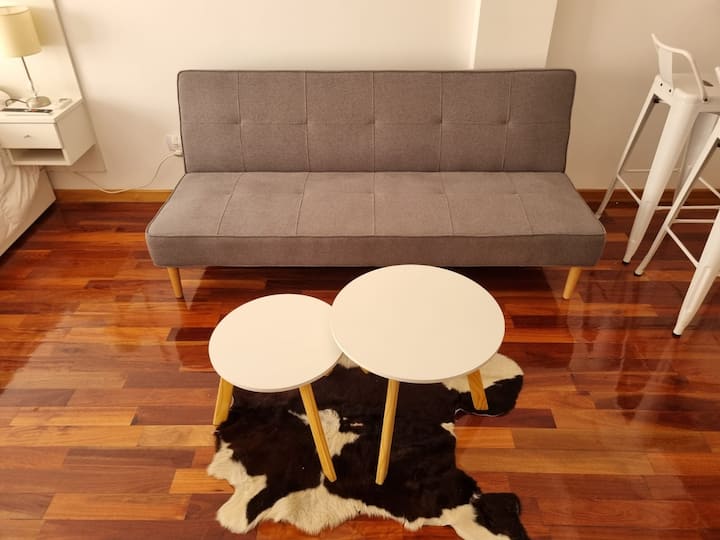 Departamento monoambiente en Belgrano con cochera
