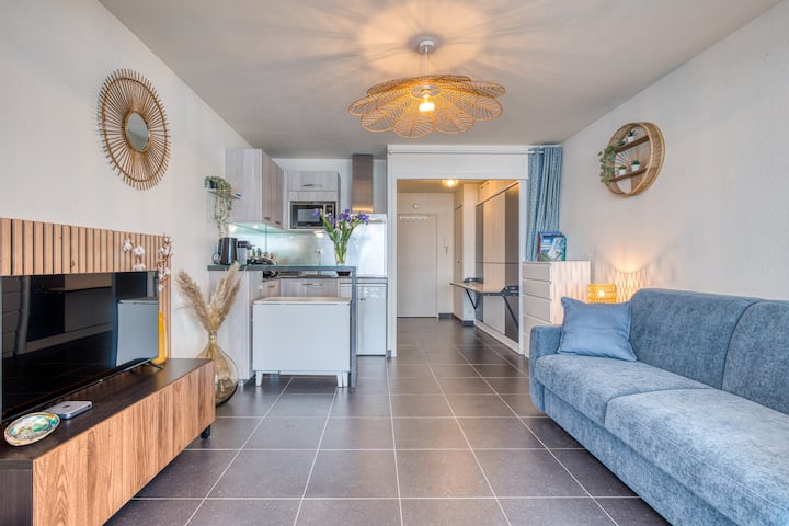 Studio Premium Face Océan, Balcon & Piscine - Les Sables-d'Olonne