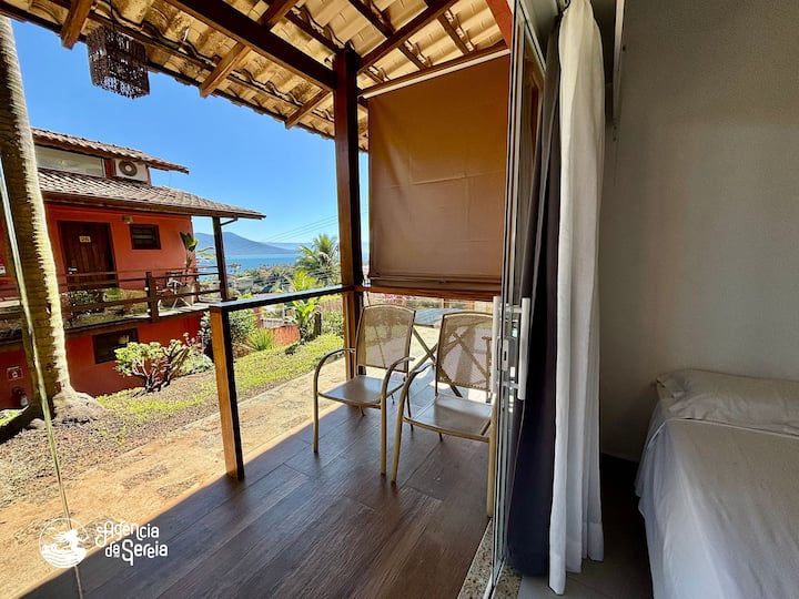 Suíte P 4 Pessoas Na Região Central, 500m Da Praia - Ilhabela