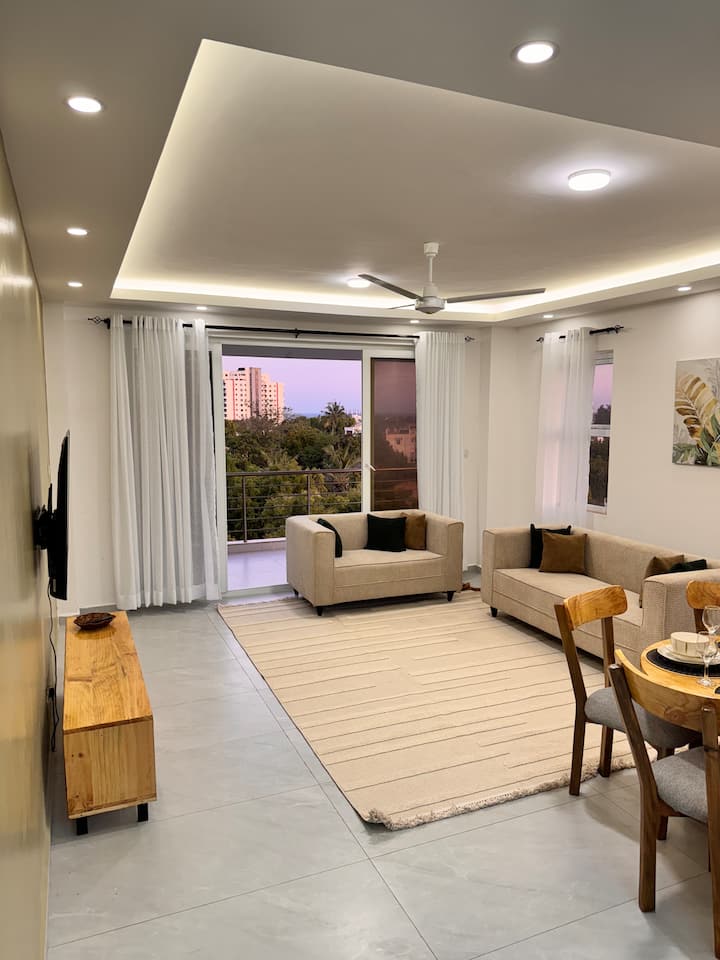 Mimah Suites 2 Bedrooms/5 Min To City Mall/ac. - Mombasa