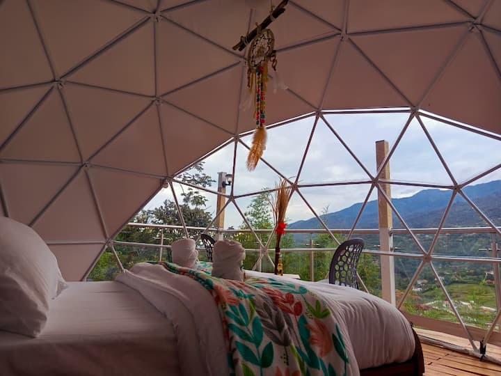Glamping Guacharaca Cerca De Bogotá En La Montaña - 錫爾瓦尼亞