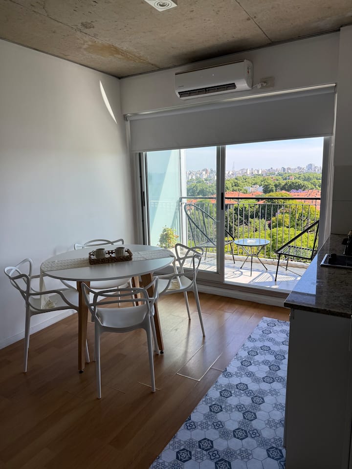 Modern one-bedroom apartment in Chacarita near Movistar Arena