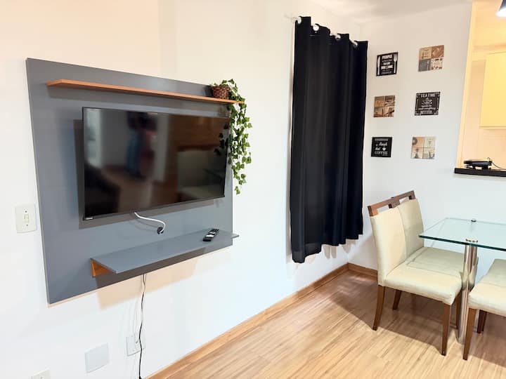 Apartamento C/ Ar Condicionado | 2 Quartos - Contagem