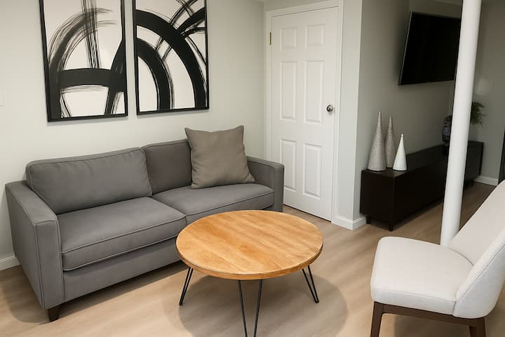 Cozy Lower-level Studio Private Entrance Near Nyc - Nueva York