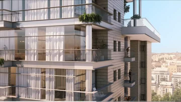 Picturesque 1BR Savyon Temple Mt view Balcony Apt Serviced Apartments picturesque-1br-savyon-temple-mt-view-balcony-apt-serviced-apartments