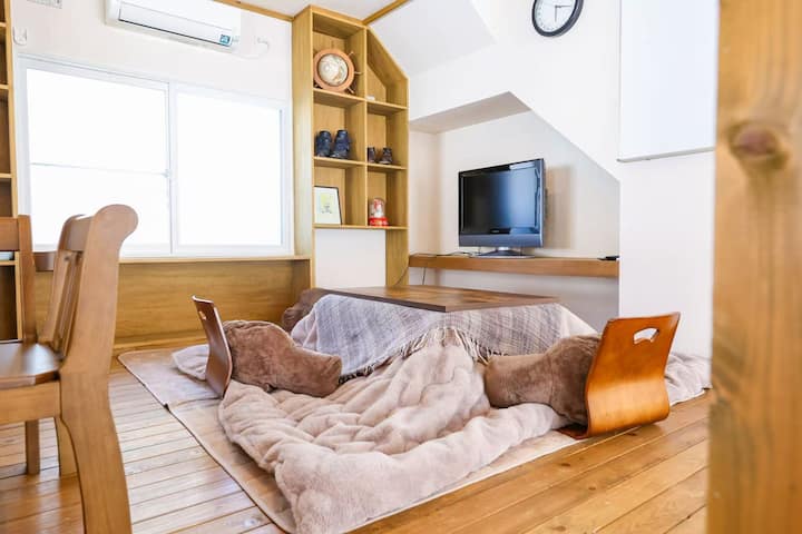 The Sanso 或る山荘和風民宿 203号室｜畳の三人部屋tatami Triple Room - Otaru