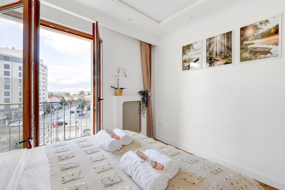 Suite Châtillon — Chambre principale