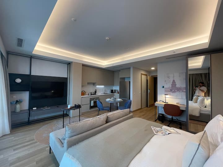 Hotel Service | 1+0 | Gym&sauna | Maslak 1453 | 5* - Istanbul