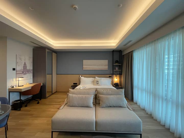 Hotel Service | 1+0 | Gym&sauna | Maslak 1453 | 5* - Maslak