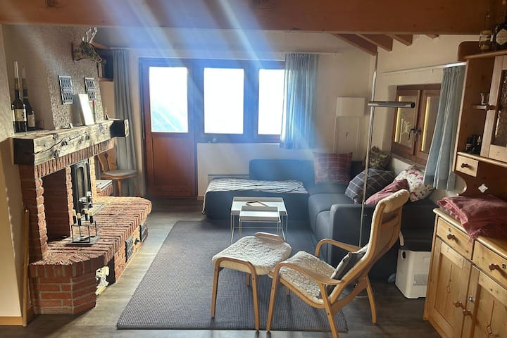 Vieux Valais A - Appartement Avec Accès Aux Pistes - Riederalp