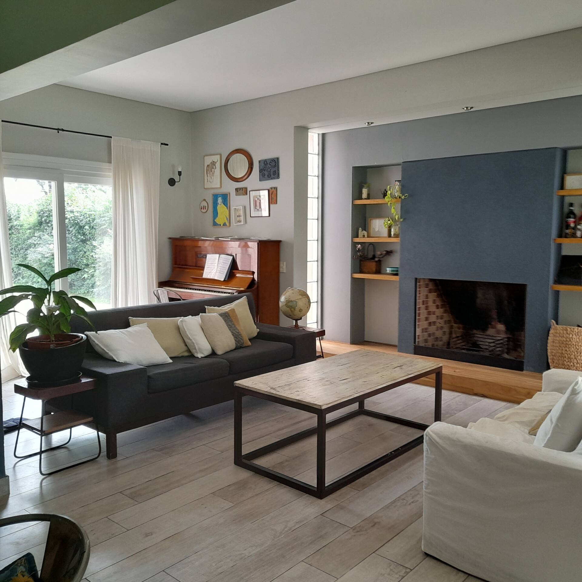 Comfortable house with a large garden