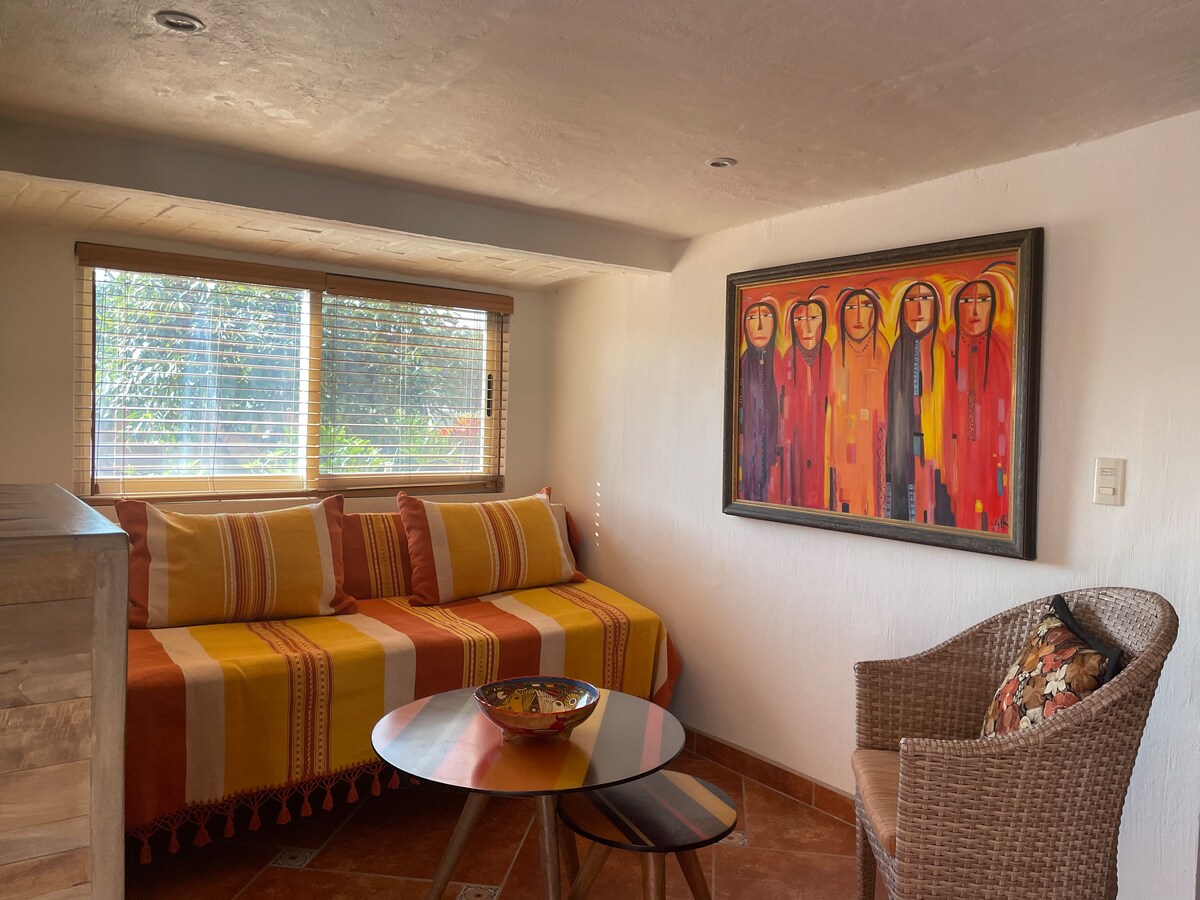 Successful Airbnb property: Cozy garden casita with gardens, pool and mirador! in Ajijic