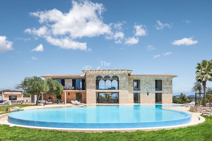 Luxury Villa Eden Roc - Biggest Pool On Mallorca - Cala Santanyí