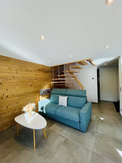 Top Airbnb: Chalet Douce Noire – 3 Vallées – skiing – wellness retreat in Brides Les Bains