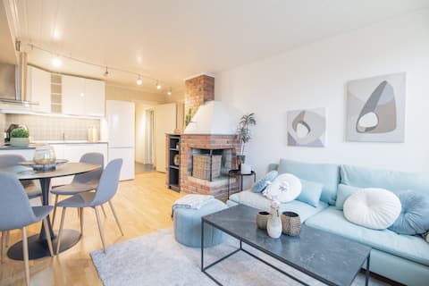 Top performing Airbnb: Cozy and central apartment with private entrance in Skien