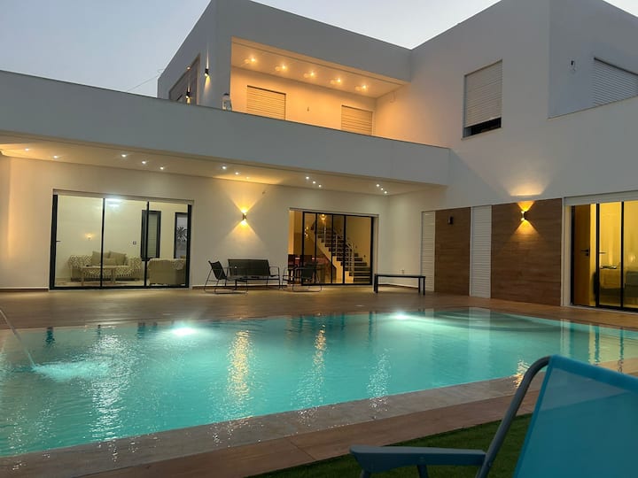 Villa Haute Standing A Côté Plage Hassi Jerbi - Djerba