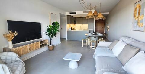 Popular Airbnb listing: L'Immortelle – Stunning terrace with sea view – Pool in Belgodère