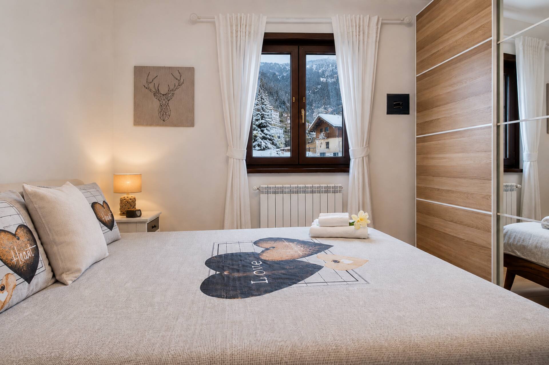 Chalet Biancaneve-self checkin-garage-terrazzo-WiFi