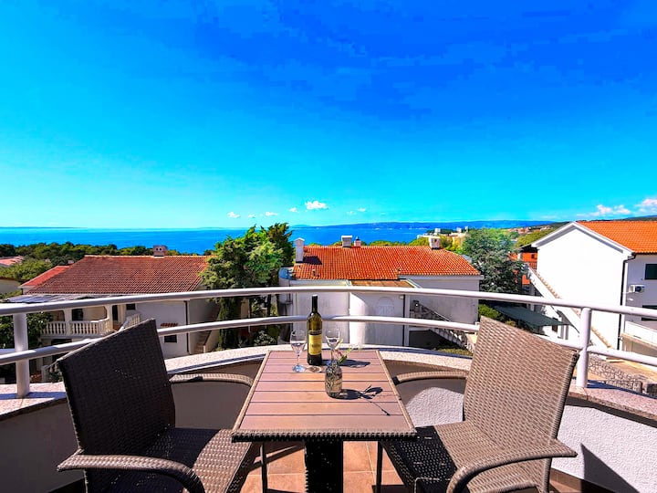 Apartment Vjeko 2, Great Seaview - Punat