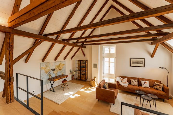 Charming loft in a converted barn