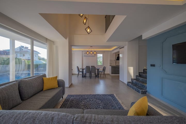 Luxury 4 Bedroom Villa Vogue Mountain Sunset View - Ölüdeniz