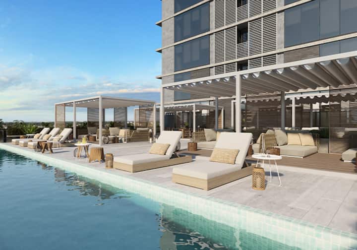 Modern studio in Victoria