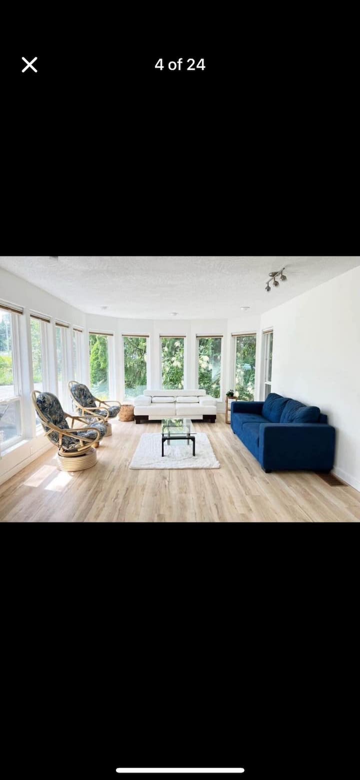Peaceful Escape In Trees By The Ocean In Fanny Bay - Hornby Island