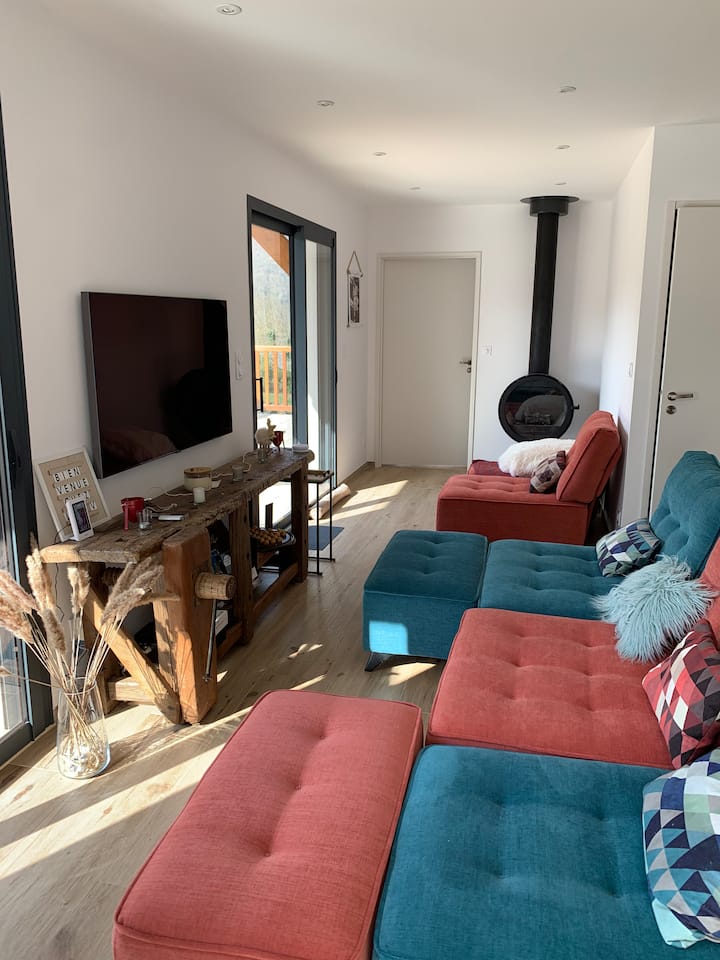 Chalet Cosy Avec Vue Sur Montagnes Et Beau Jardin - Arreau