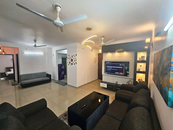 Urban Nest:3 Bhk Apartment Near Lulu/palasio/ekana - Lucknow