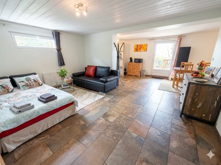 Gîte Cosy Avec Balnéo, Terrasse Et Vue Imprenable - Cruseilles