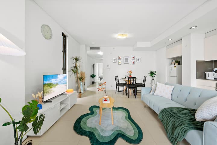 Prime Luxe 1br • 2 Min Mascot Station+parking - Sydney