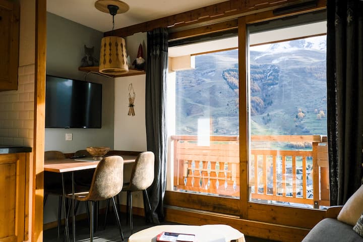 Appartement Cosy 4 Personnes - Vue Sur La Muzelle - Les Deux Alpes