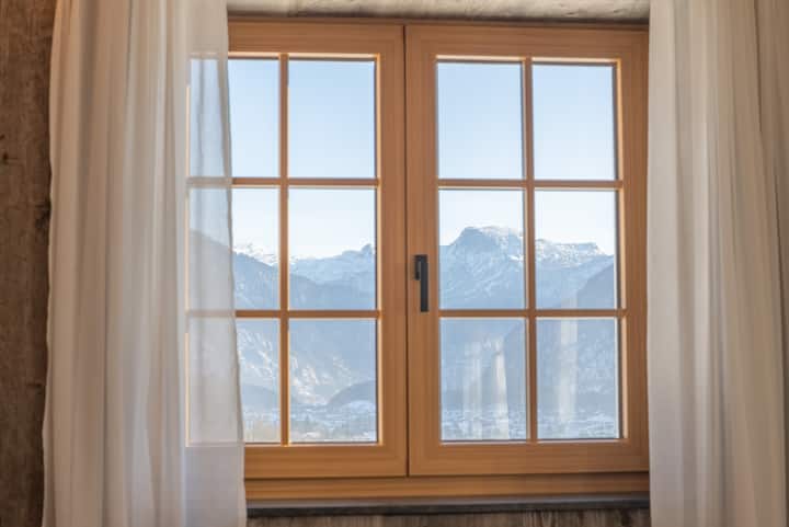 Design-apartment Mit Privater Sauna 180° Panorama - Bad Goisern