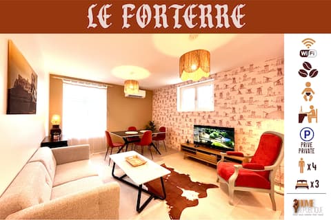 Le Forterre - 2 Bedroom House - Garden - Parking
