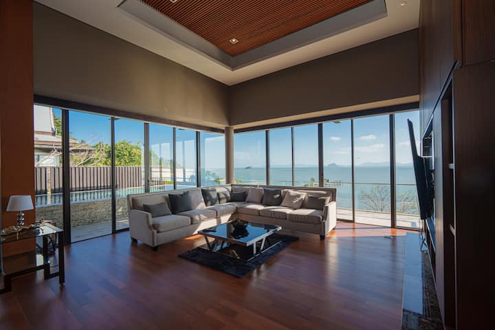 Phuket Sirey Island Seaview 5br Pool Villa - Phuket