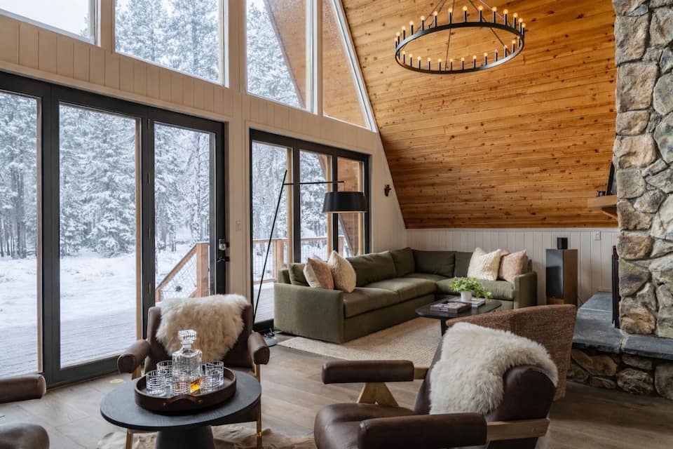 An A-frame on ten acres outside Breckenridge, Fairplay, Colorado, United States, photo 3 of 10