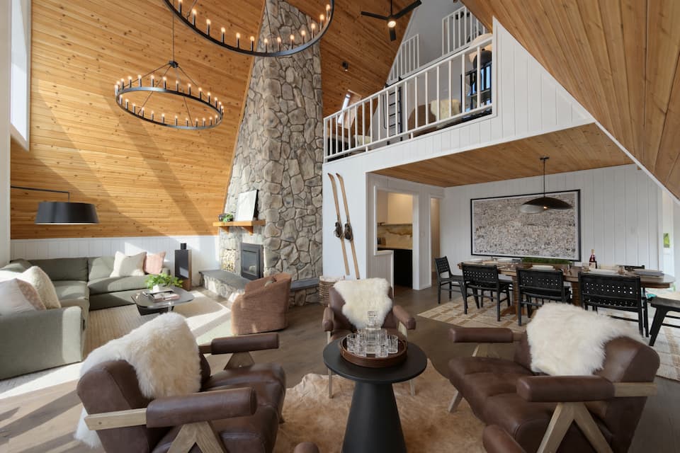 An A-frame on ten acres outside Breckenridge, Fairplay, Colorado, United States, photo 1 of 10