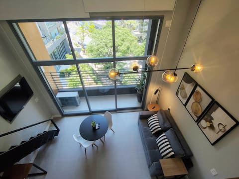 Successful Airbnb property: Modern Loft | Illuminated | Vila Mariana | Subway in Vila Mariana