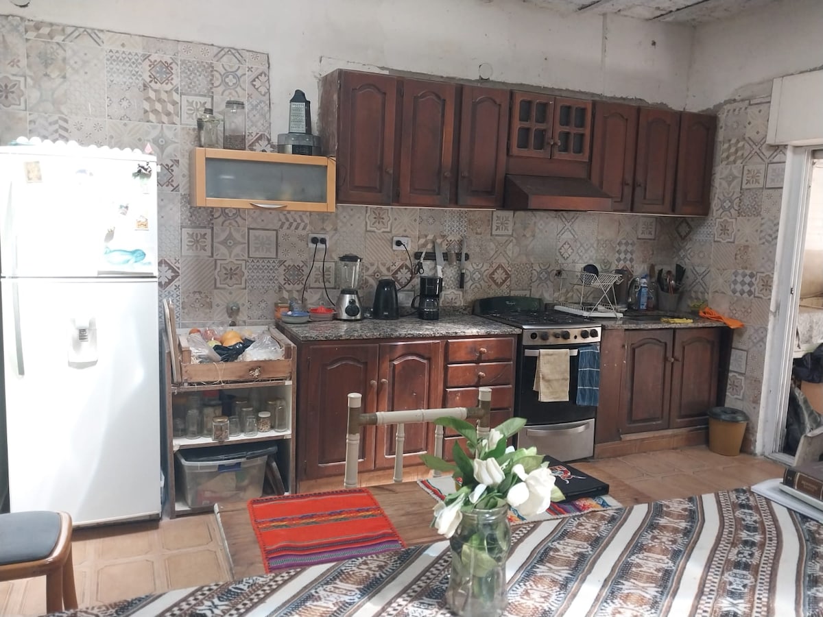 Casa con patio y jardín en San Cristóbal