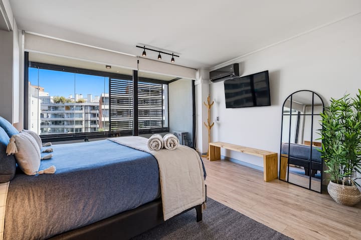 Estudio Premium A/c 
+ Terraza | Metro Cercano. - Vitacura