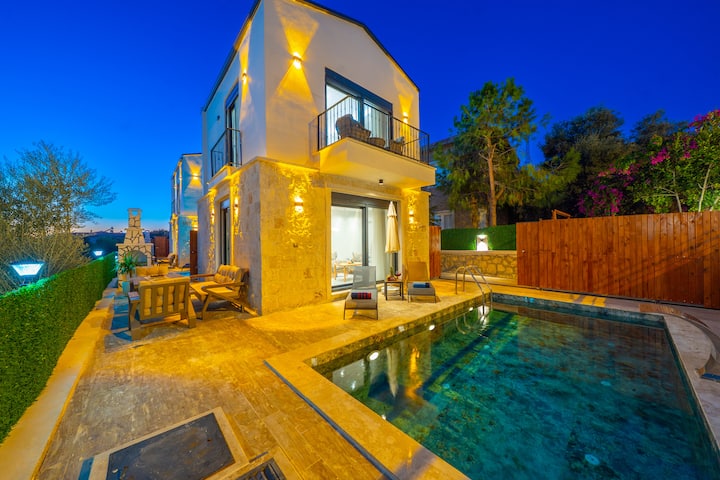 Antalya Demre'de Balayı Villaları Villa Gold A - Demre