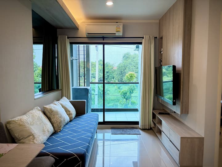 Lpn Cha-am Beachfront B2 Wifi 9m Beach 1br ติดทะเล - Cha-am