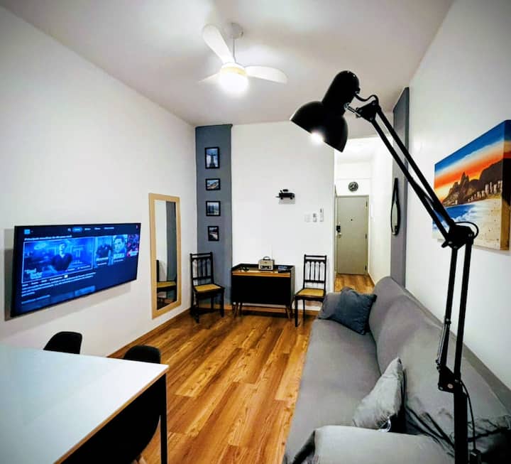 Suíte E Home Office: 5 Min Da Praia De Copacabana - Rio de Janeiro