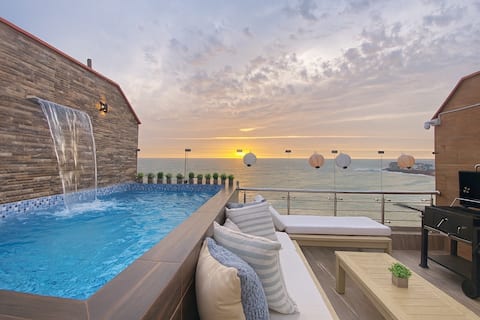 Duplex with private pool and ocean view NB
