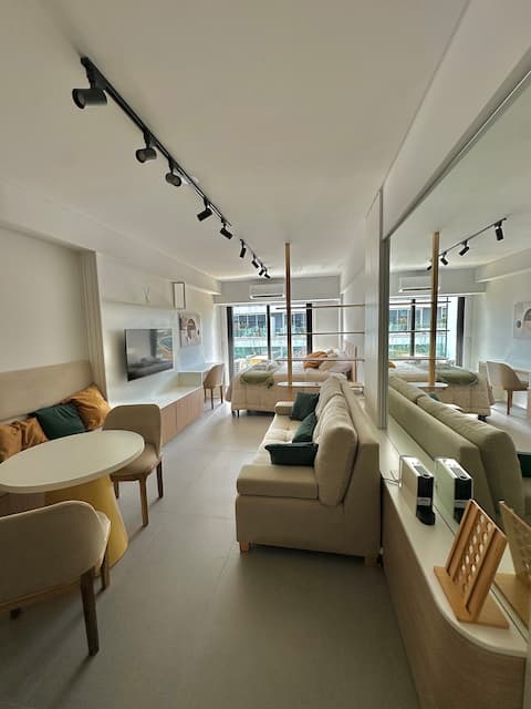 Bright Boutique Studio with Balcony • Palermo Soho