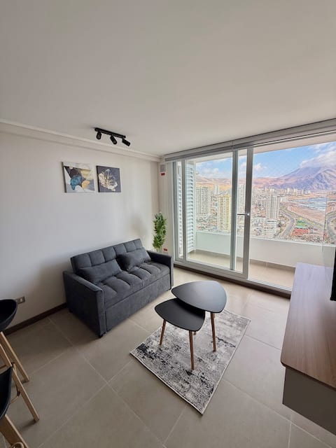 Top performing Airbnb: New apartment steps away from the beach in Iquique