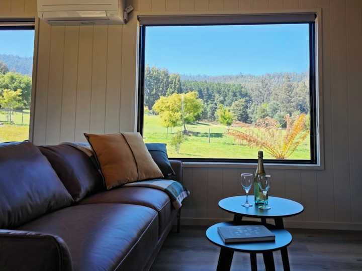 Outdoor Bath, Mountain View Luxury - Maydena