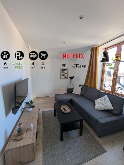 Popular Airbnb listing: Le Strasbourg Aparthotel in Belfort